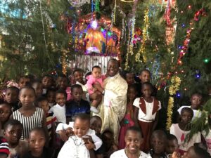 Kindermesse mit Pater Aidan am 1. Jänner 2020