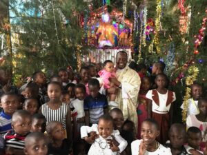 Kindermesse mit Pater Aidan am 1. Jänner 2020